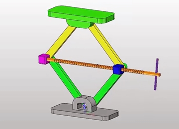 实例教程12：使用中望3D进行螺旋装配